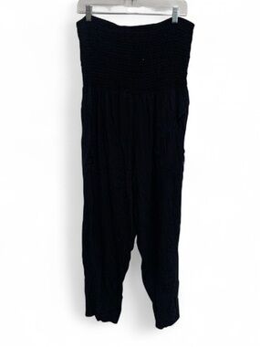 Prana Convertible Smocked Harem Pants